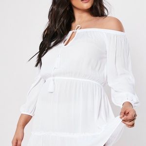 New With Tags MISSGUIDED PLUS Bardot Skater Dress
